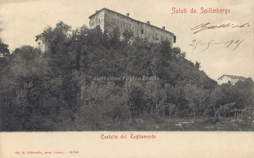Spilimbergo, castello dal Tagliamento 1905 (F).jpg